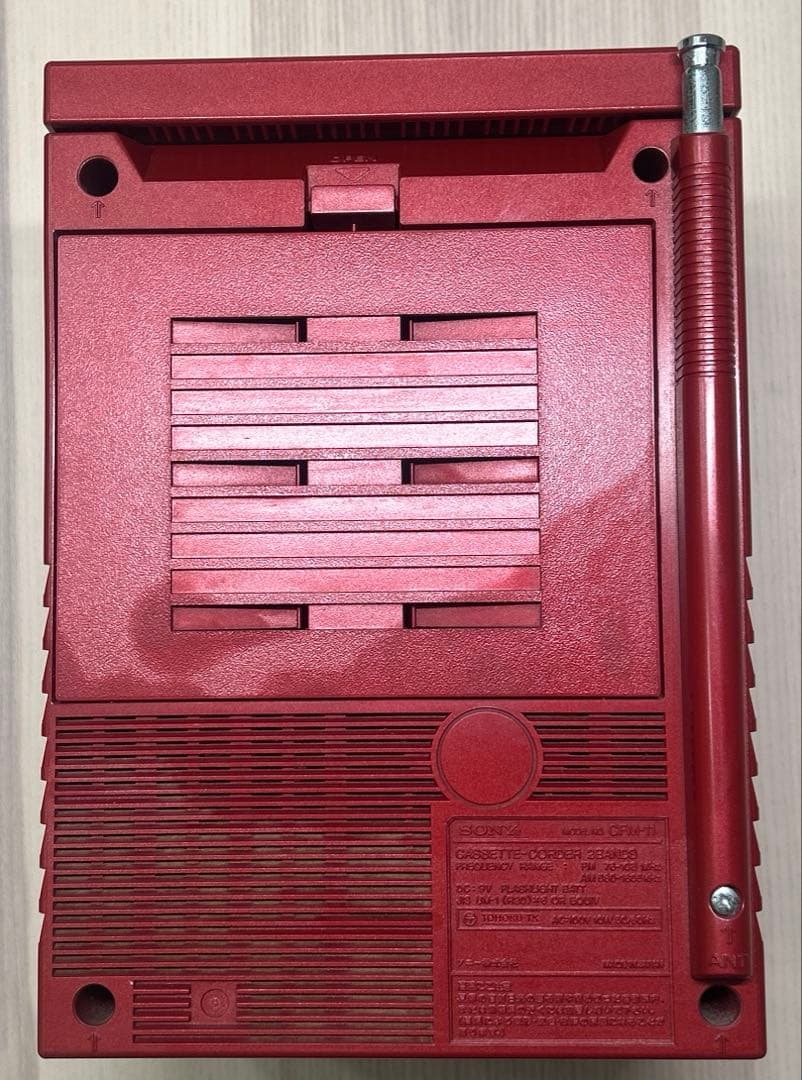 値下げ　希少　ソニー　モノラルラジカセ　CFM-11