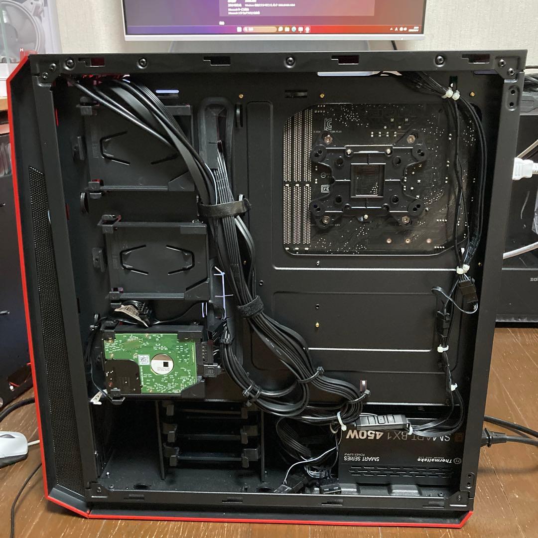 ASUS PRIME H370M-PLUSデスクトップPC (新品PCケース使用