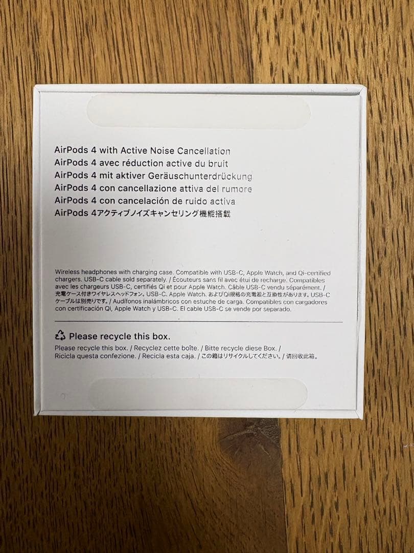 AirPods 4 ANC アクティブノイズキャンセリング搭載　中古品
