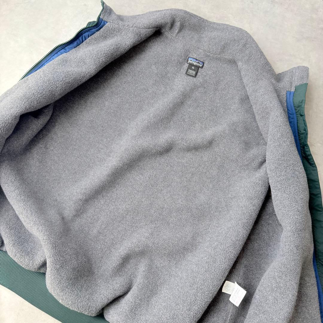 90s パタゴニア シェルドシンチラ ベスト XL グリーン 緑 ハンター