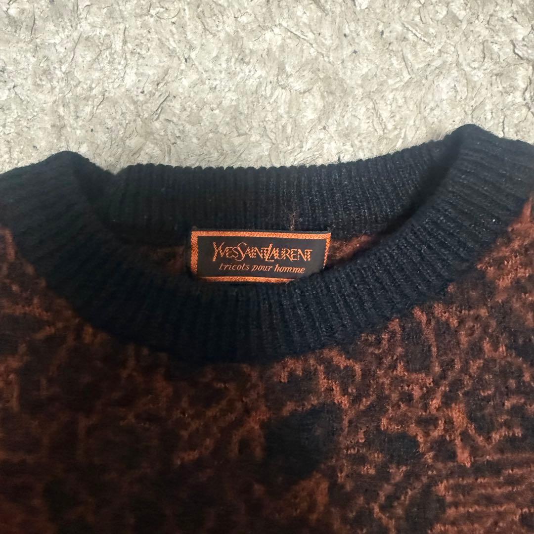 Yves Saint Laurent diffusion hommes ニット