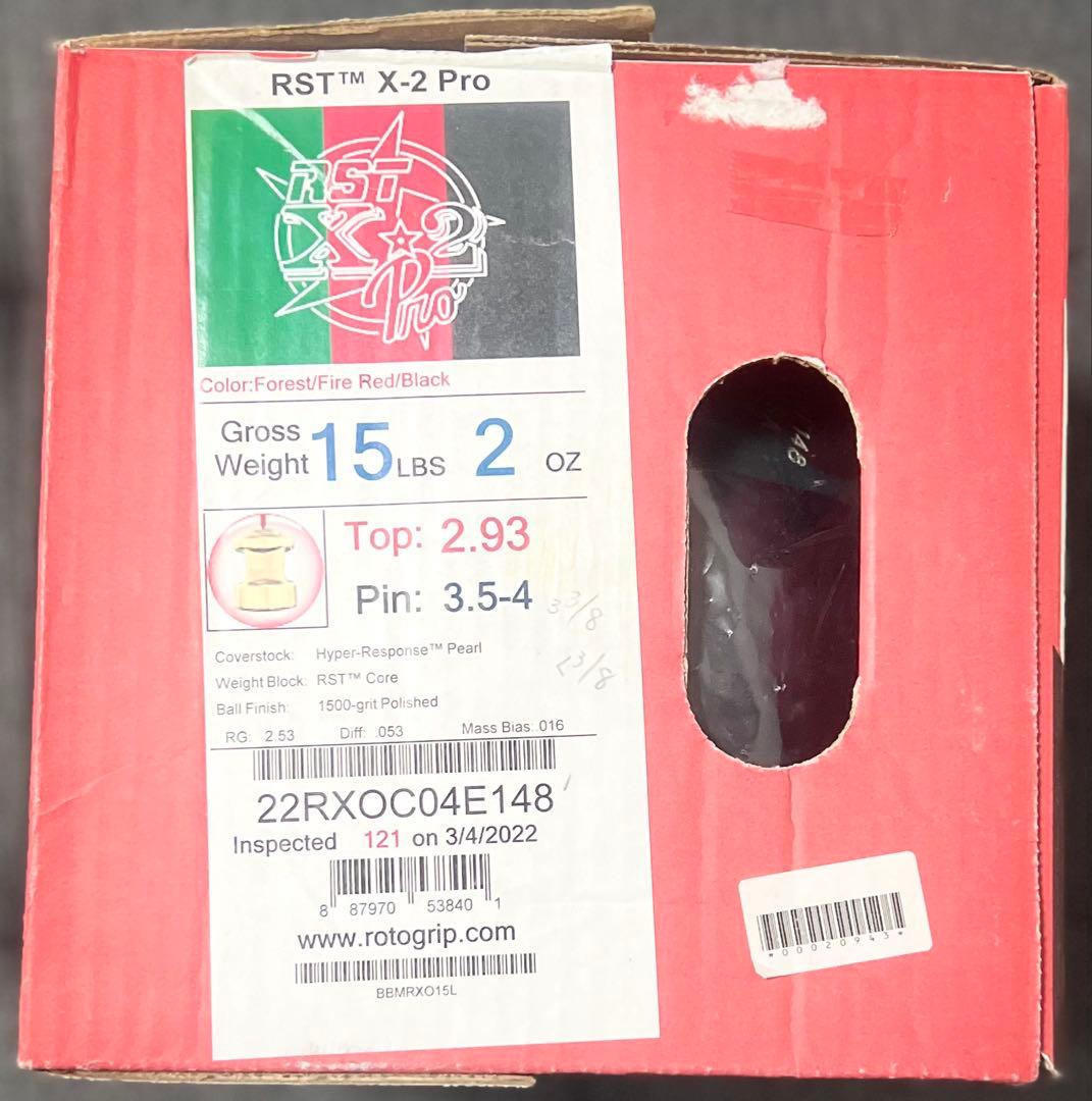 ★15ポンド新品★RST X-2 Pro★ロトグリップ★