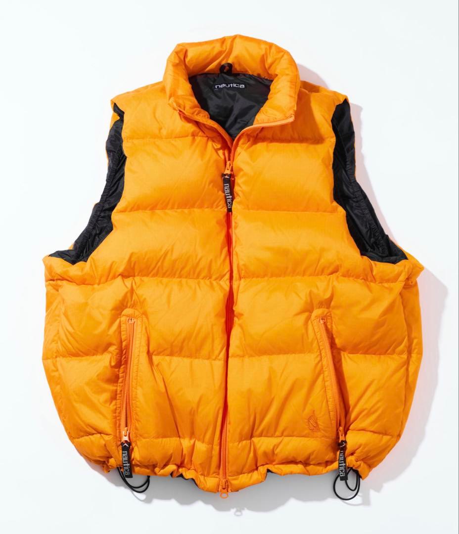 NAUTICA/ノーティカ 700FPヴィンテージライク ナイロン ダウンベスト