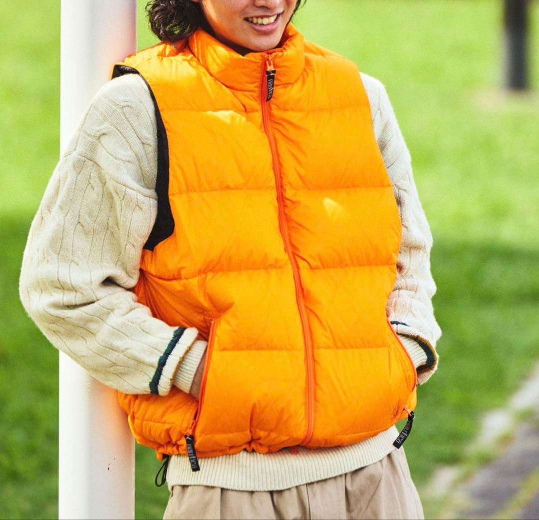 NAUTICA/ノーティカ 700FPヴィンテージライク ナイロン ダウンベスト