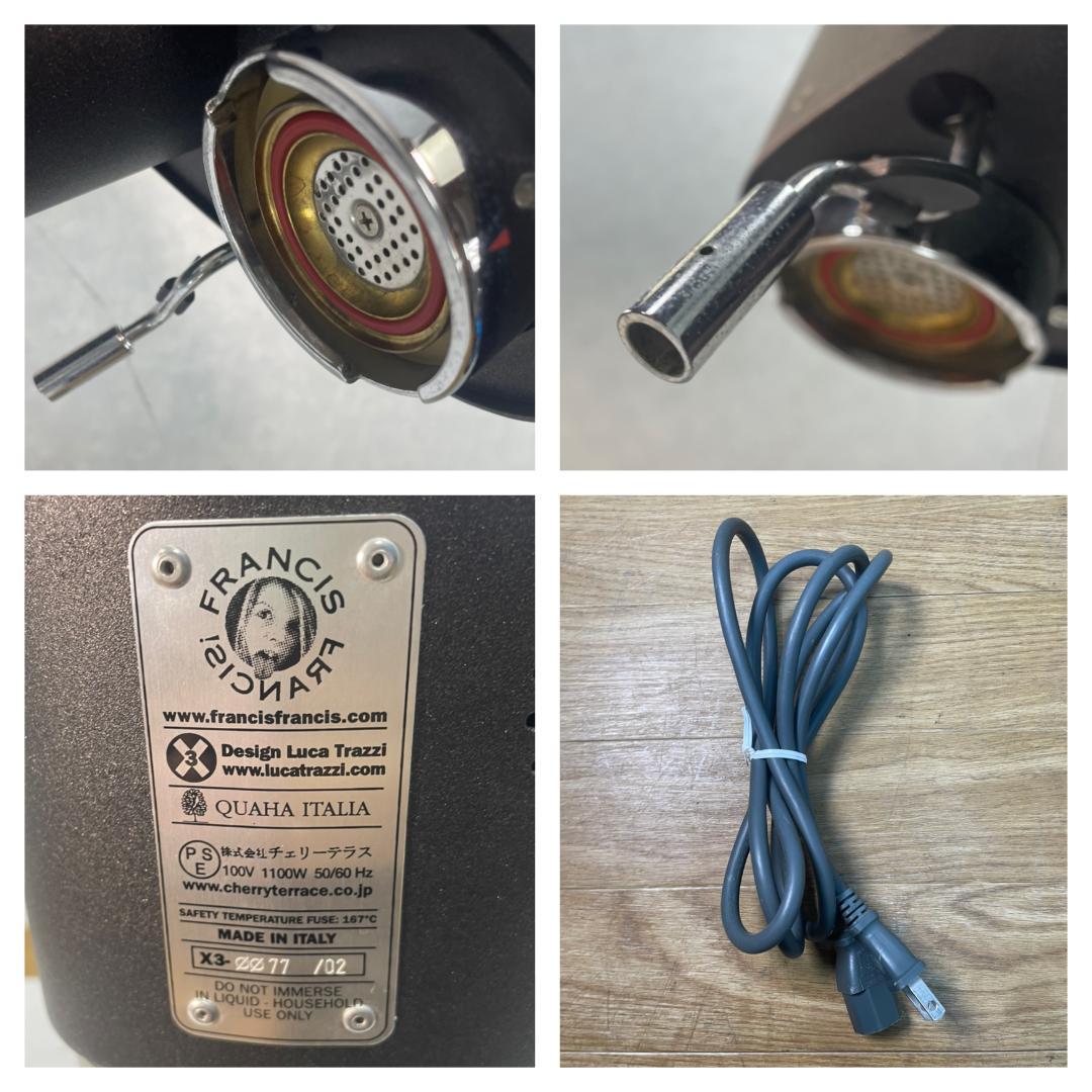 Y♢415 FRANCIS FRANCIS! エスプレッソ＆カプチーノマシン