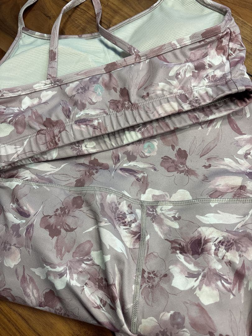 【美品】スカーラ　ラバ　ウェア　ヨガ　上下セット