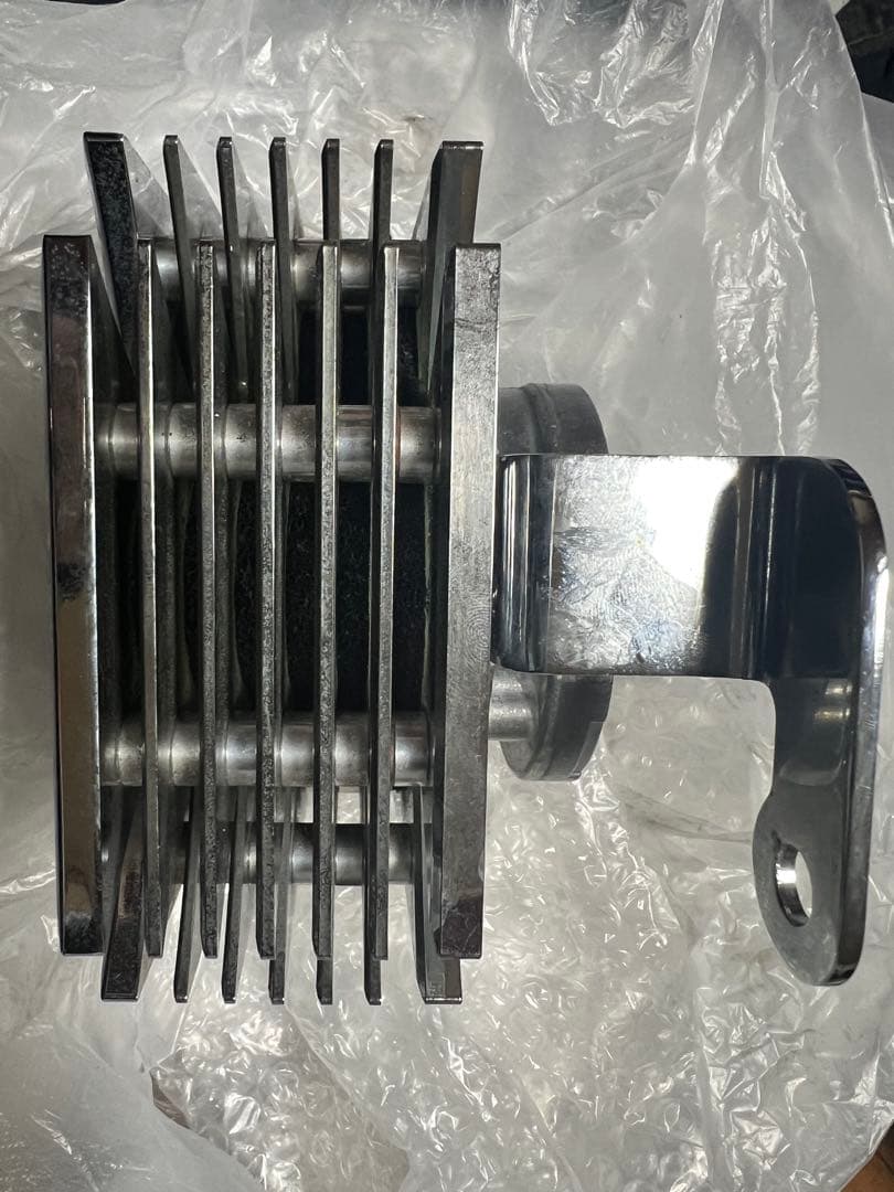 アイアンクロスエアクリーナー　マルチーズクロス ショベルバンナックルアイアンエボ