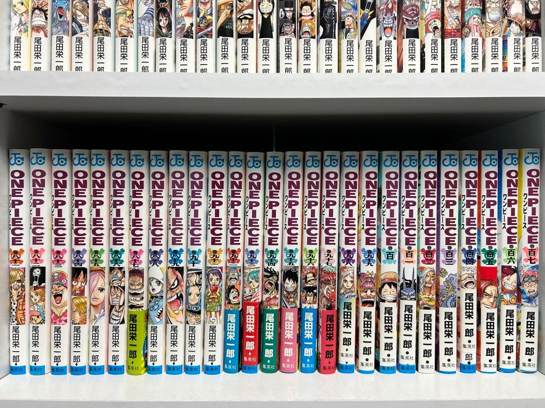 ワンピース全巻セット　1巻から113巻　※109巻無し　フィルムレッド上下巻