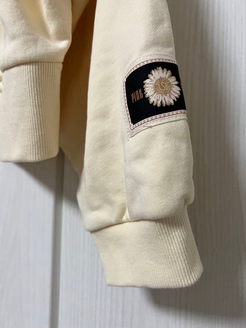 新品タグ付き　ピンクハウスとリトルサニーバイト　クマプリントパーカー　アイボリー