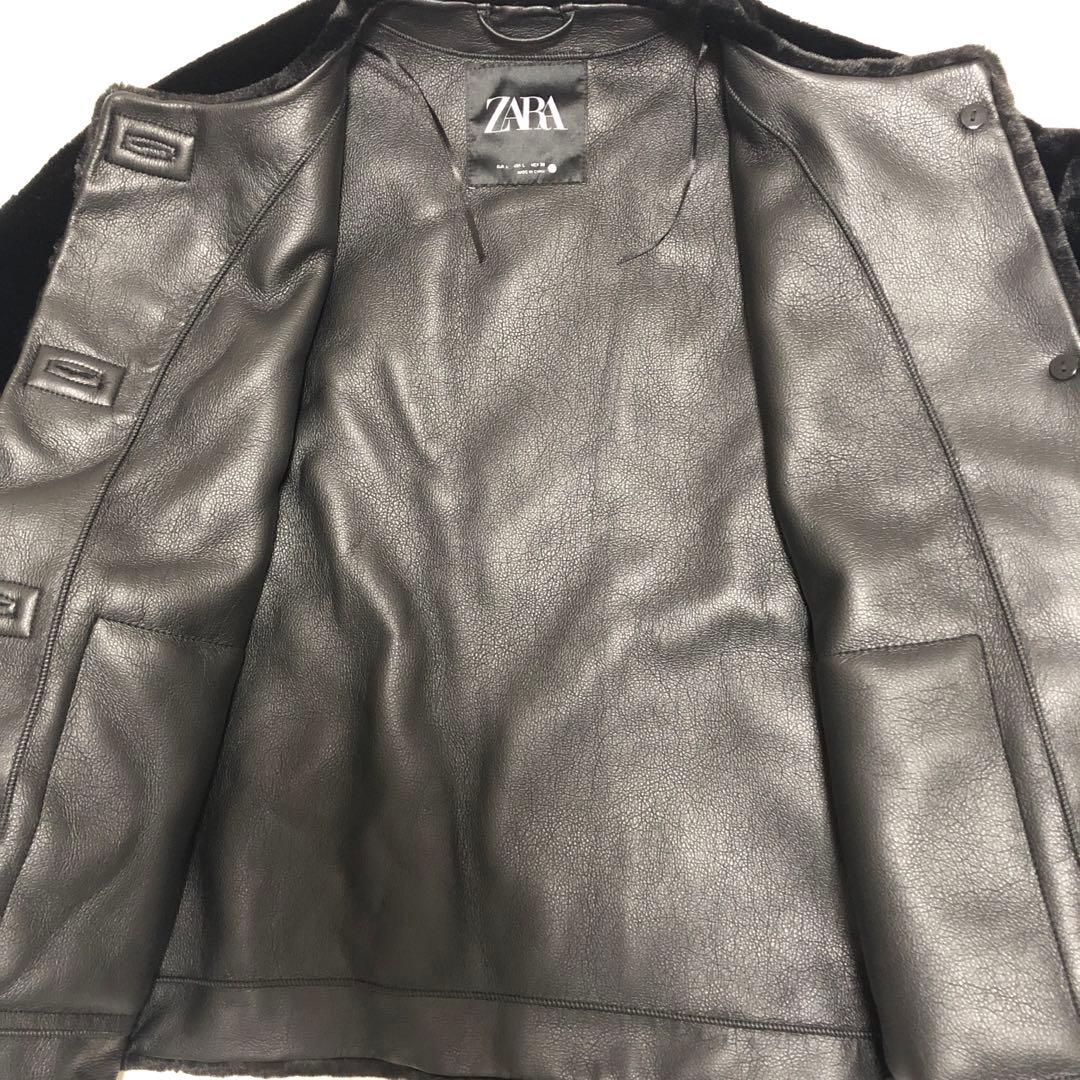 【ZARA美品L】フェイクファージャケット　値下げ不可