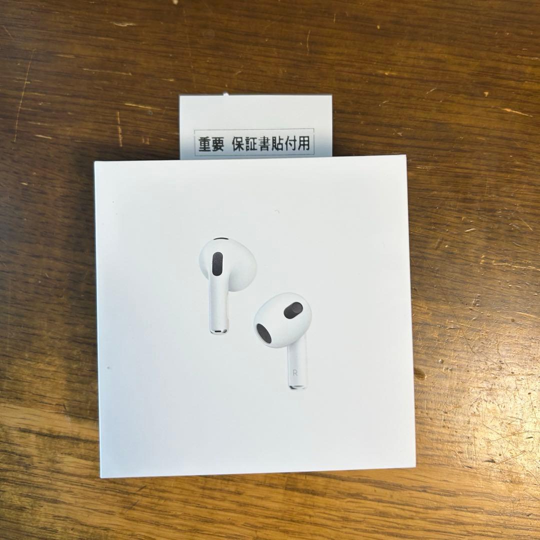 AirPods 第3世代 MME73J/A ホワイト