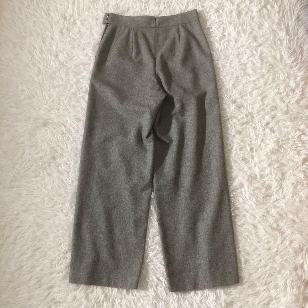 未使用級 マカフィー 23Aw ウールナイロンフランネル ベイカーパンツ