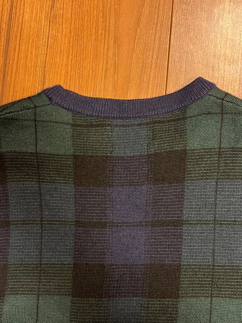 Polo Ralph Laurenラルフローレン チェック柄ウォッシャブルニット