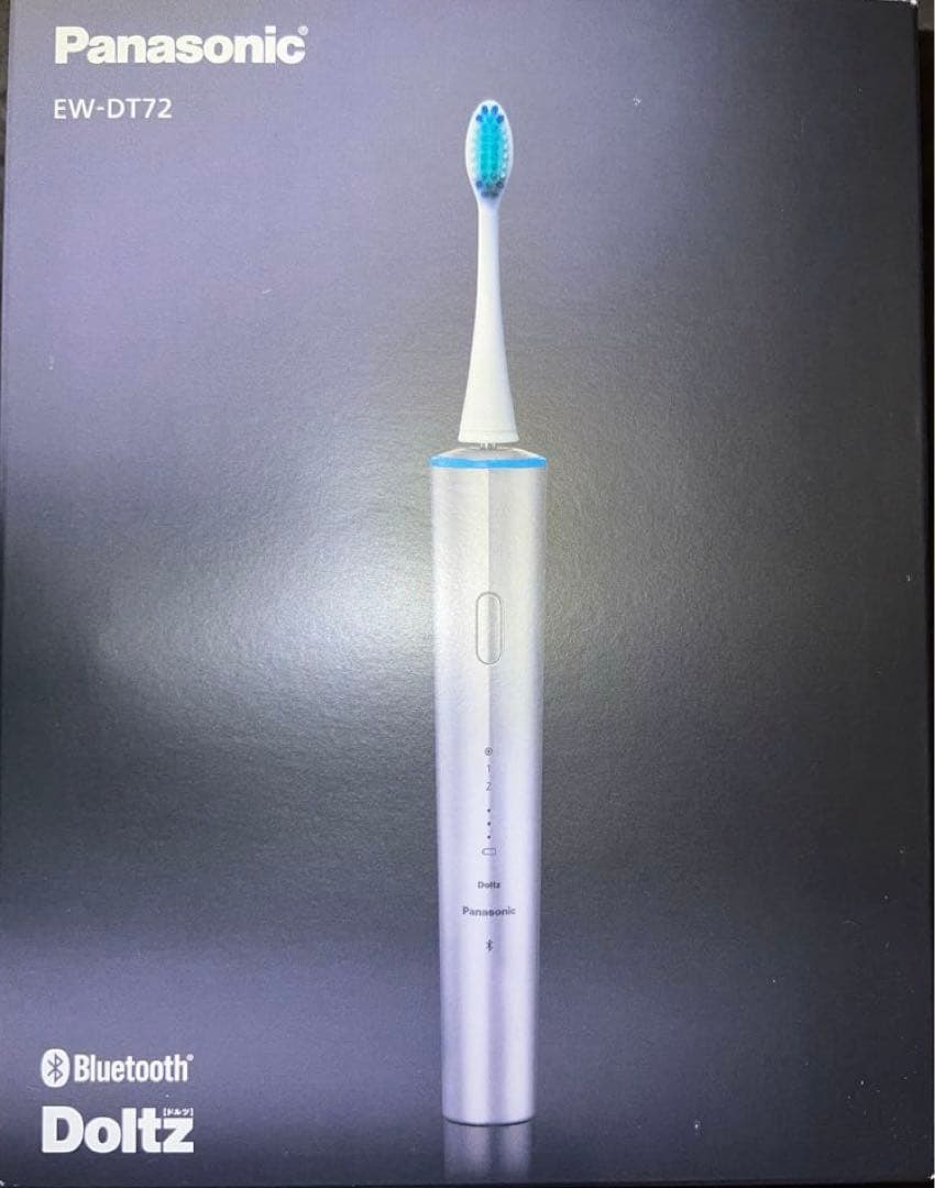 【新品】パナソニック EW-DT72-S電動歯ブラシ Doltz-ドルツ音波振動