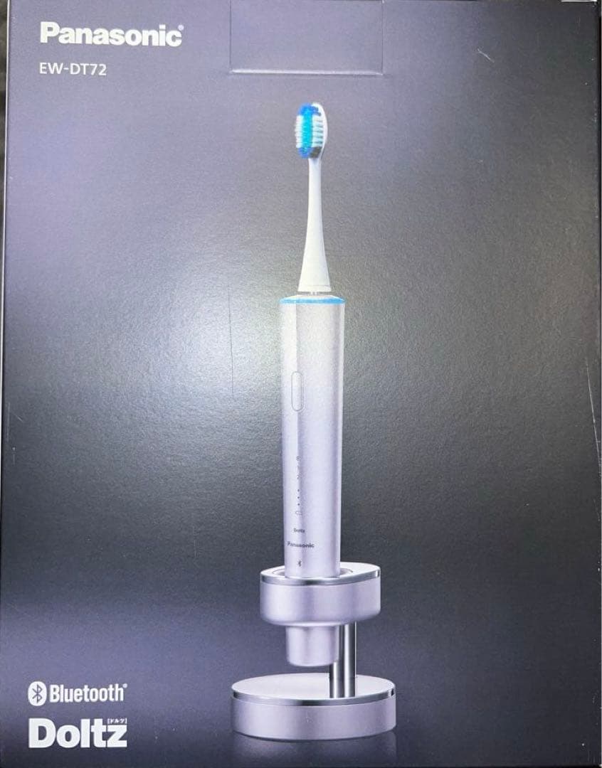 【新品】パナソニック EW-DT72-S電動歯ブラシ Doltz-ドルツ音波振動