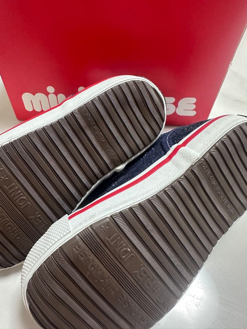 【新品未使用】ミキハウス 靴 15cm ベビー キッズ スニーカー 日本製　子供