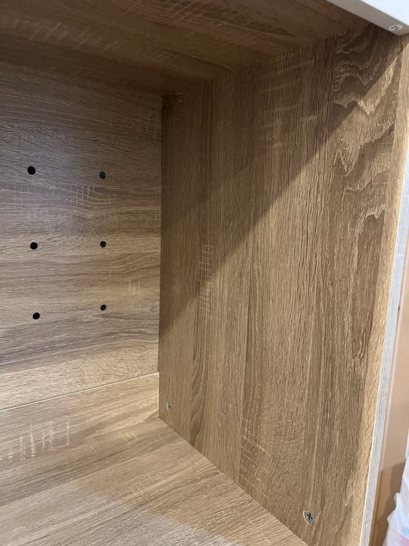 【ぴり様】食器棚 バイカラー レンジボード 幅90cm