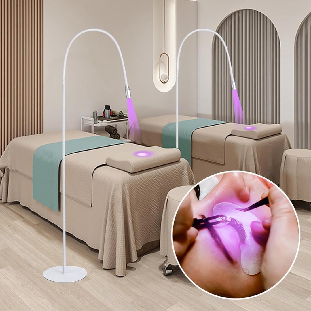 LEDライト マツエク専用 フットスイッチ付き LEDライト まつ毛エクステ