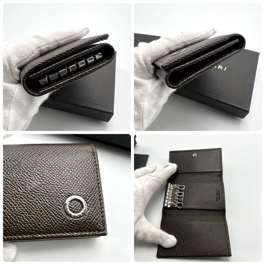 ☆《新品未使用》 BVLGARI ブルガリ マン 6連 キーケース 鍵入れ