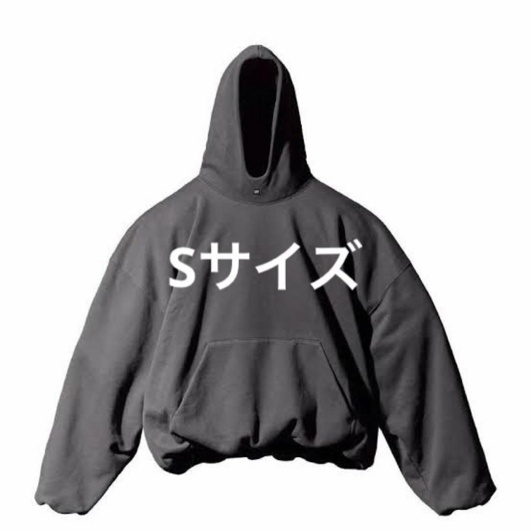 YEEZY×GAP×BALENCIAGA logo hoodie black