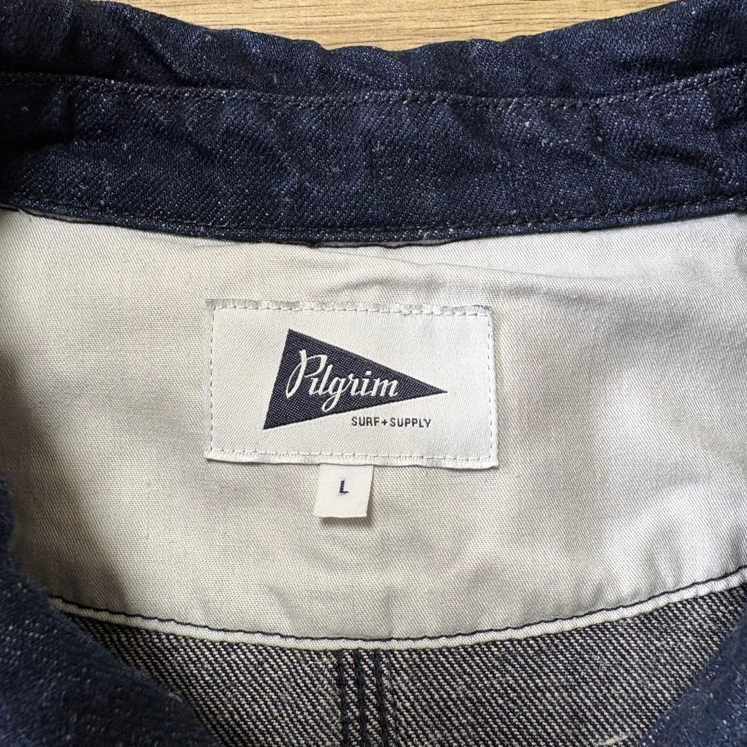 【廃盤】 ピルグリム デニム カバーオール L ウェルダーズジャケット 希少