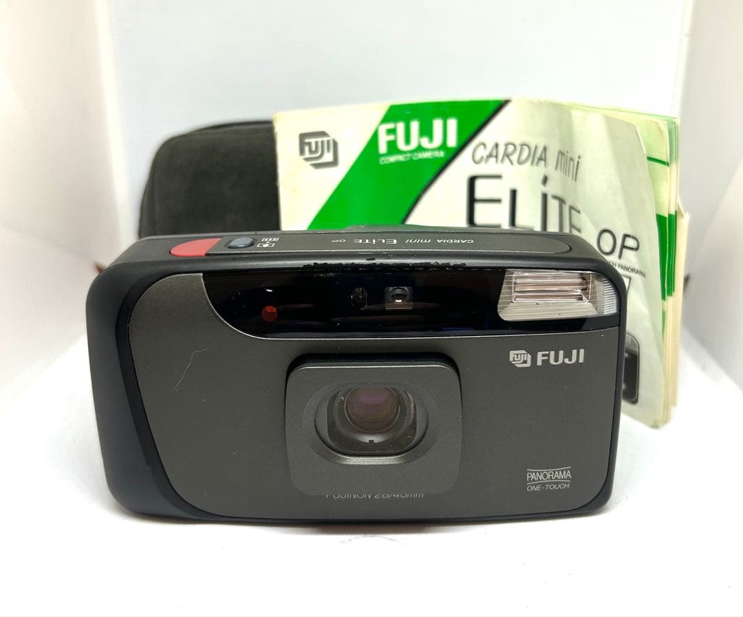 【完動美品】FUJIFILM CARDIA mini ELiTE OP