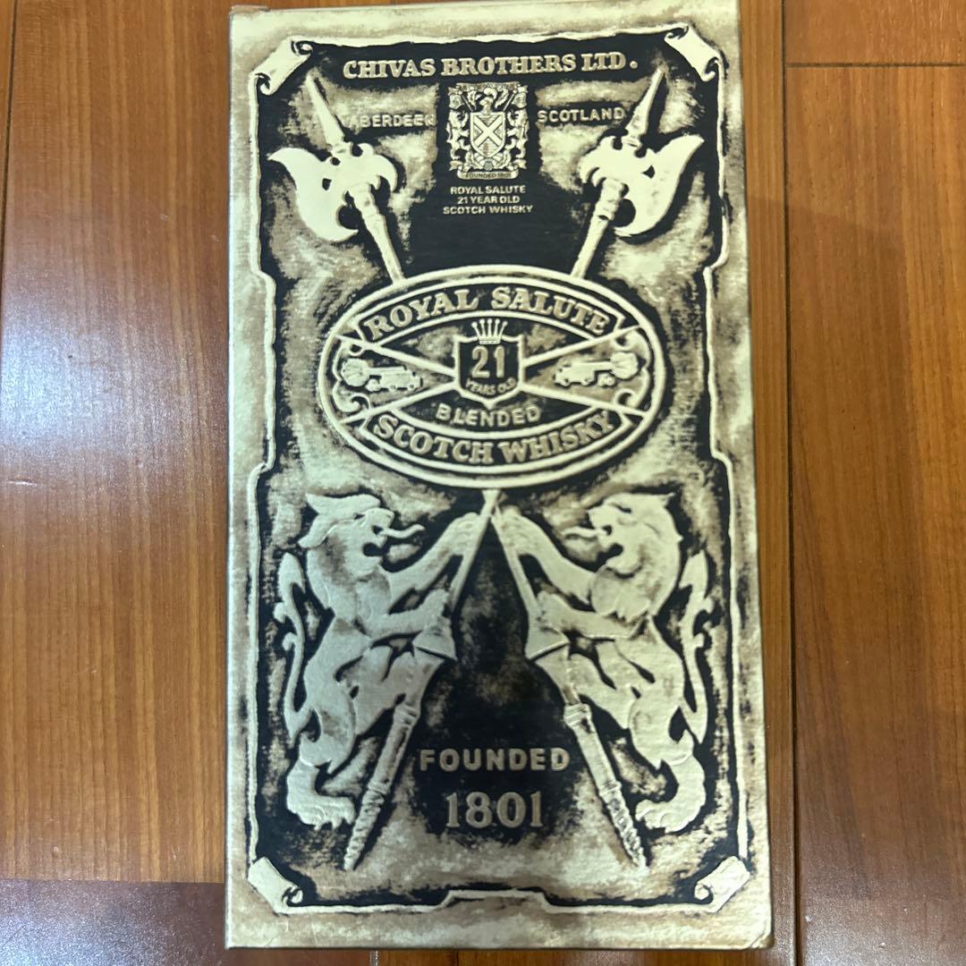 未開栓 Salute 21年 ブレンデッドスコッチウイスキー