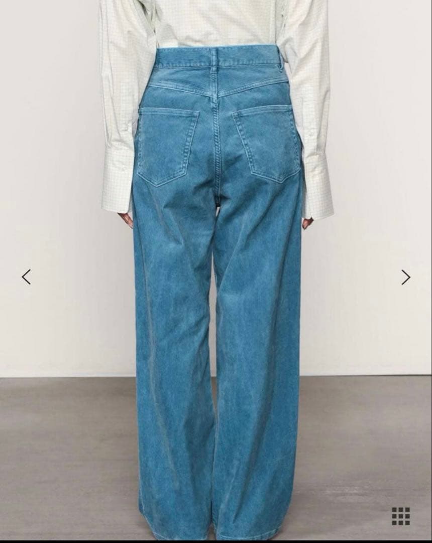 パンツ AURALEE PIGMENT DYE CORDUROY 5P PANTS 3