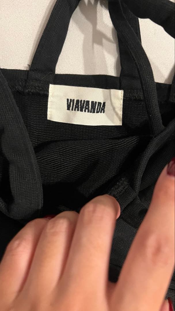 VIAVANDA POINTAIL CROSS TOP 定価14,500円