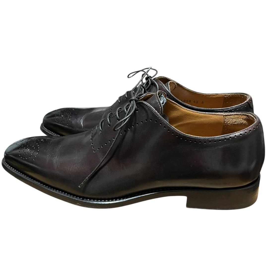 ひでちゃんdunhill ダンヒル レザー ドレス シューズ 42/8