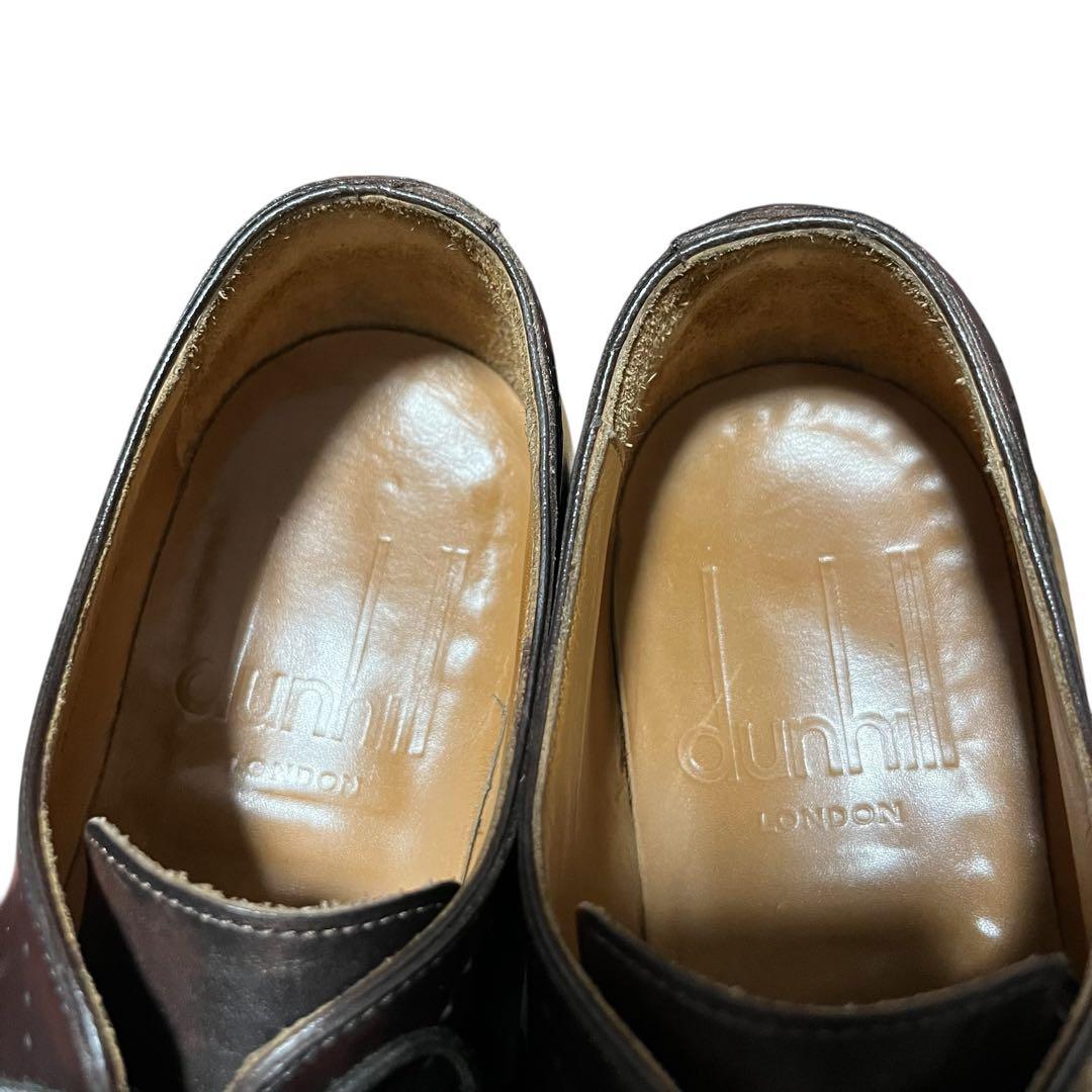 ひでちゃんdunhill ダンヒル レザー ドレス シューズ 42/8