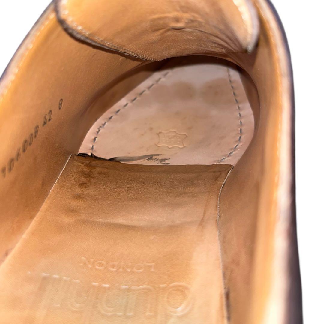 ひでちゃんdunhill ダンヒル レザー ドレス シューズ 42/8