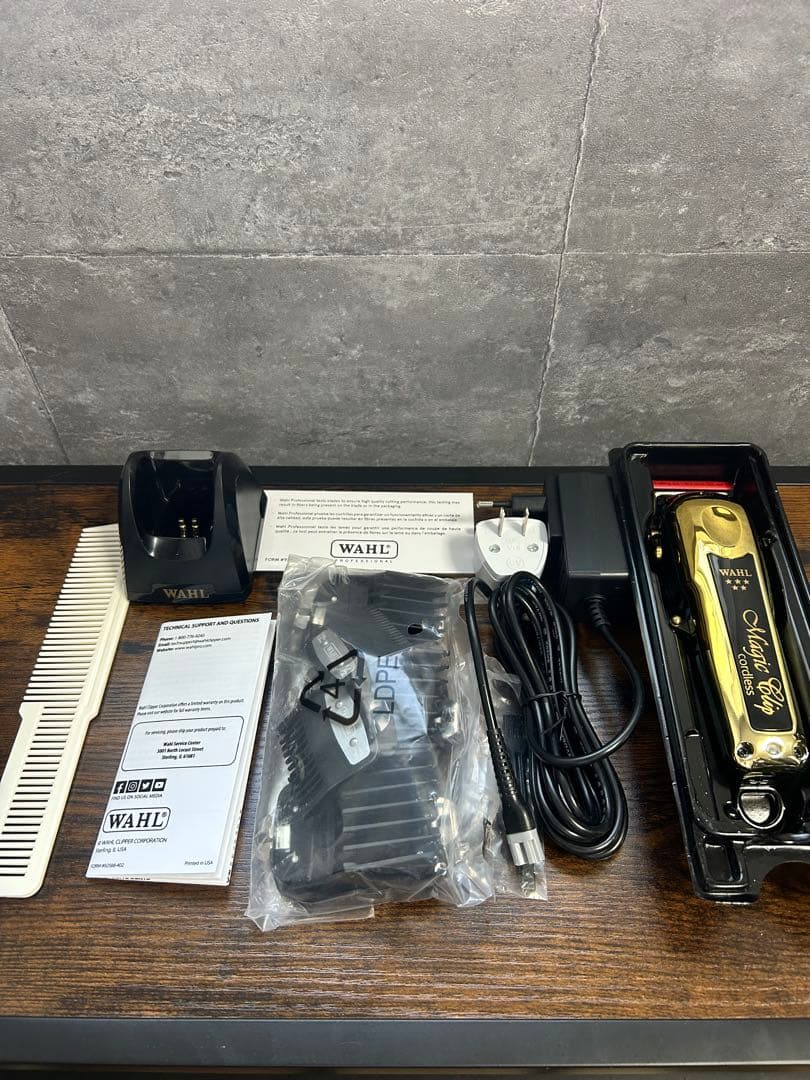 WAHL GOLD コードレス バリカン ゴールド マジック クリップ