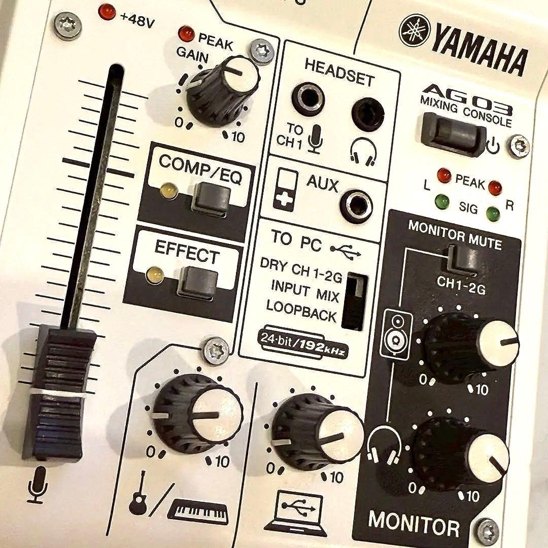 【美品】YAMAHA AG03 MK2 & AT2020 マイクセット