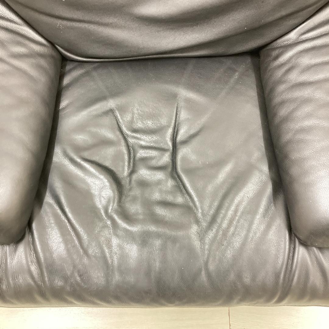 NATUZZI EDITIONS　ナツッジ　総革　一人掛けソファ