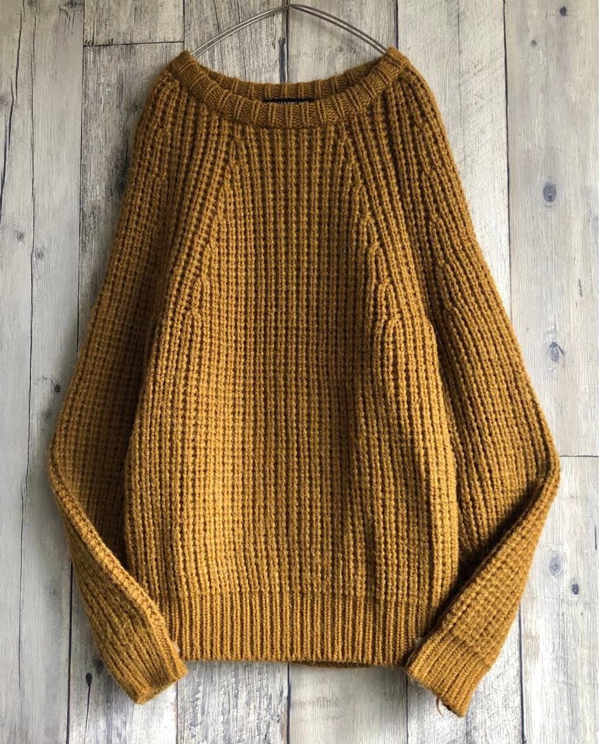 TOMORROWLAND トゥモローランド　アルパカ混　ローゲージ　ニット　厚手