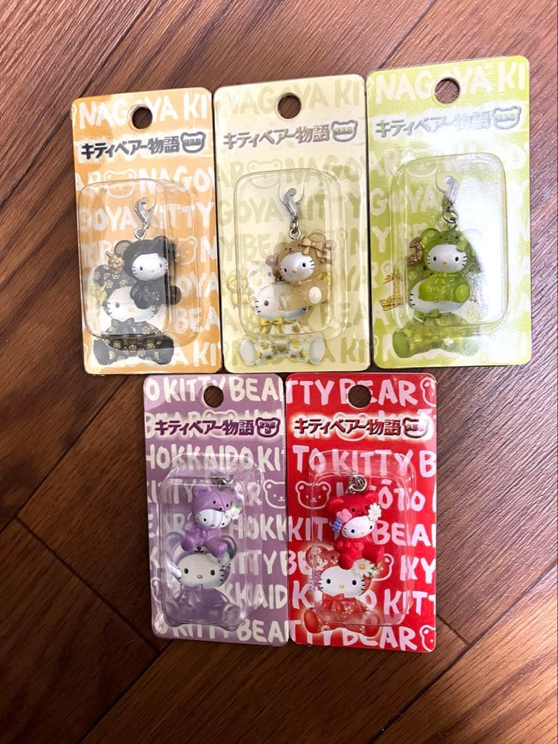 【新品未使用】ご当地 キティ キティベアー物語 ファスナー マスコット まとめ