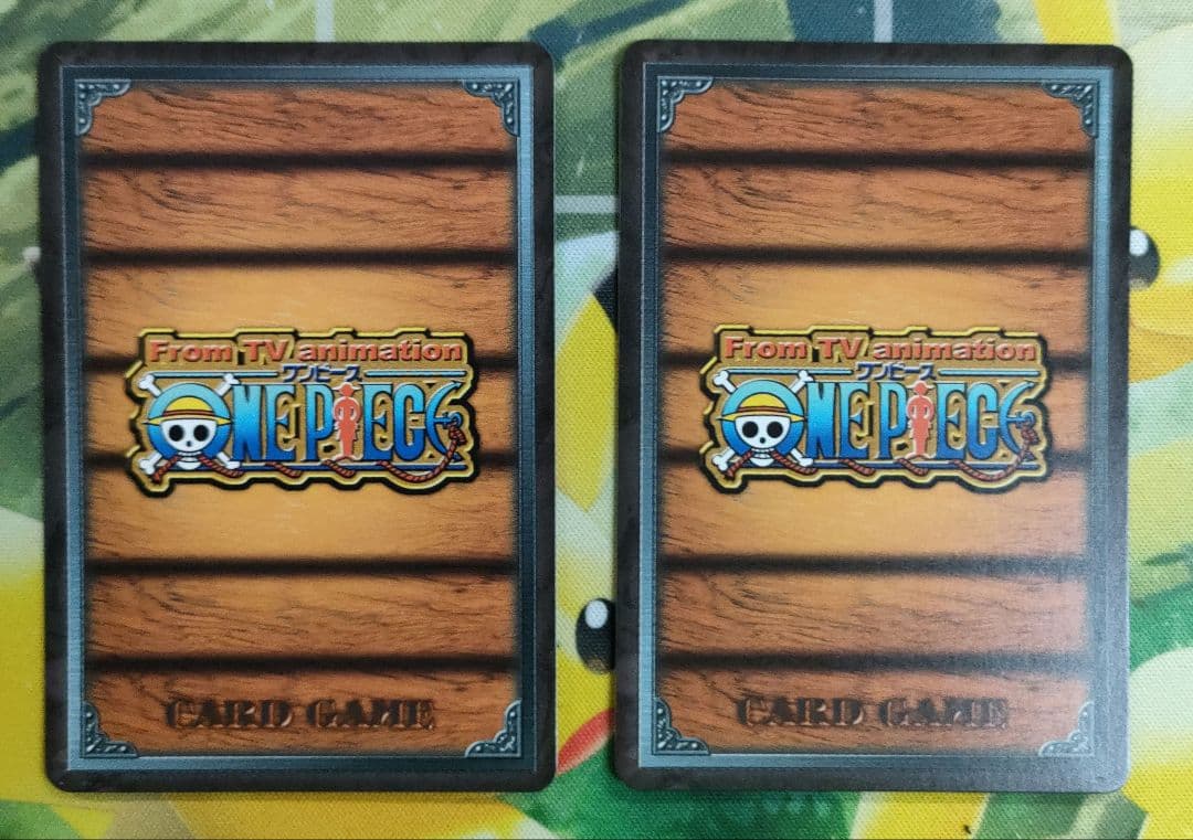 旧ワンピースカード　2枚