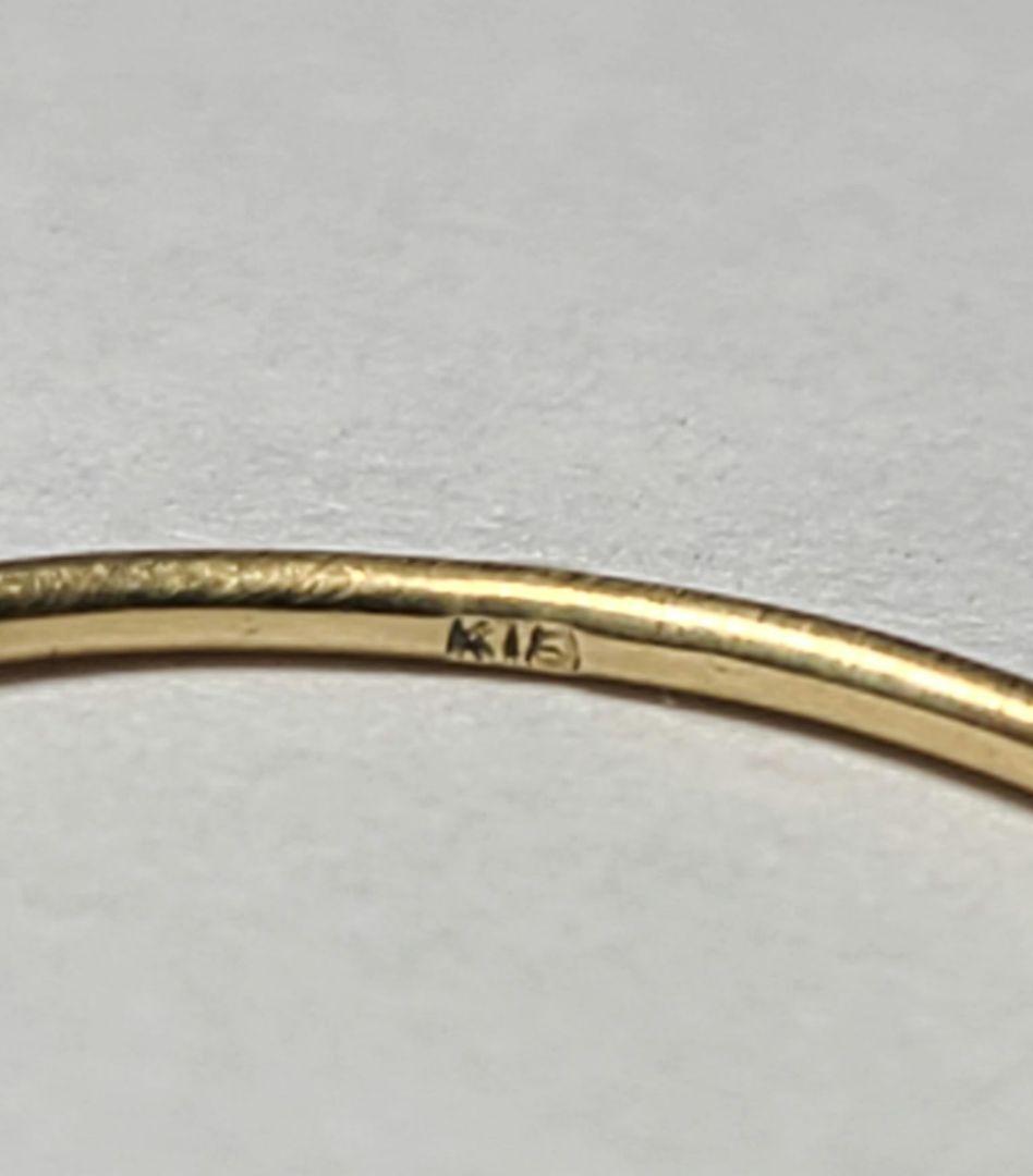 重ねづけにもぴったりです!★18金プレーンリング★