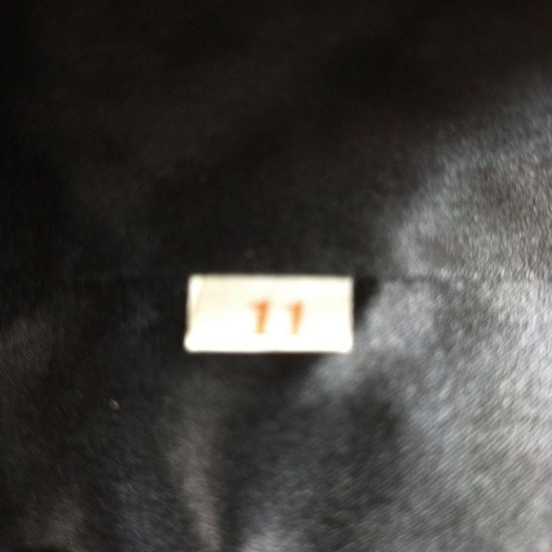 P1-5S/BLACK GLAMA/11/ミンク/毛皮コート