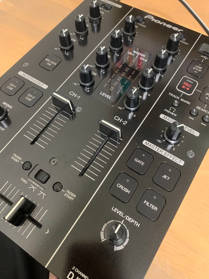 Pioneer DJM-350 2チャンネルDJミキサー