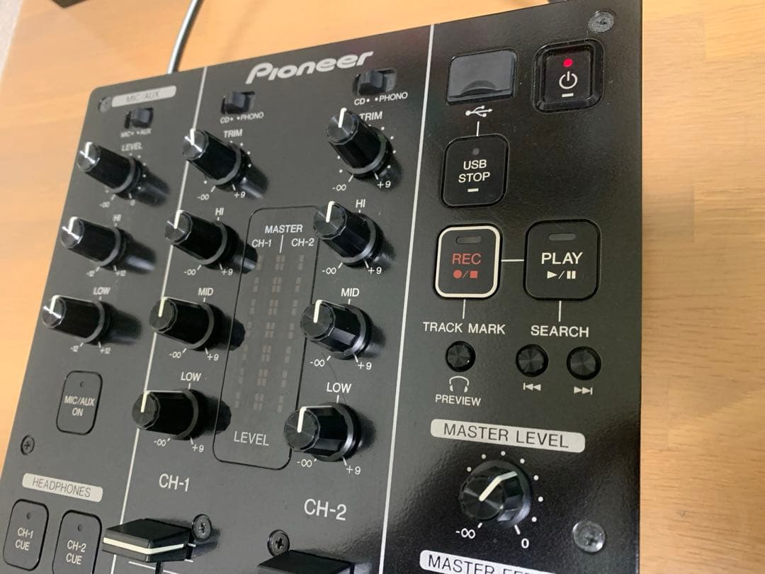 Pioneer DJM-350 2チャンネルDJミキサー