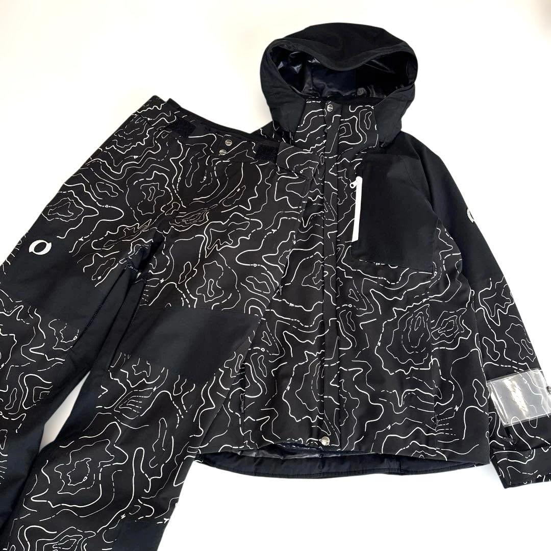 【メンズM /20〜21モデル】オンヨネ　スキーウエア　セットアップ　ブラック