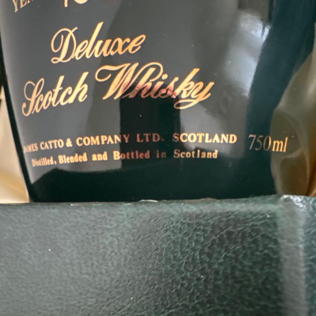 CATTO'S 25年熟成スコッチウイスキー deluxe750ml 希少　古酒
