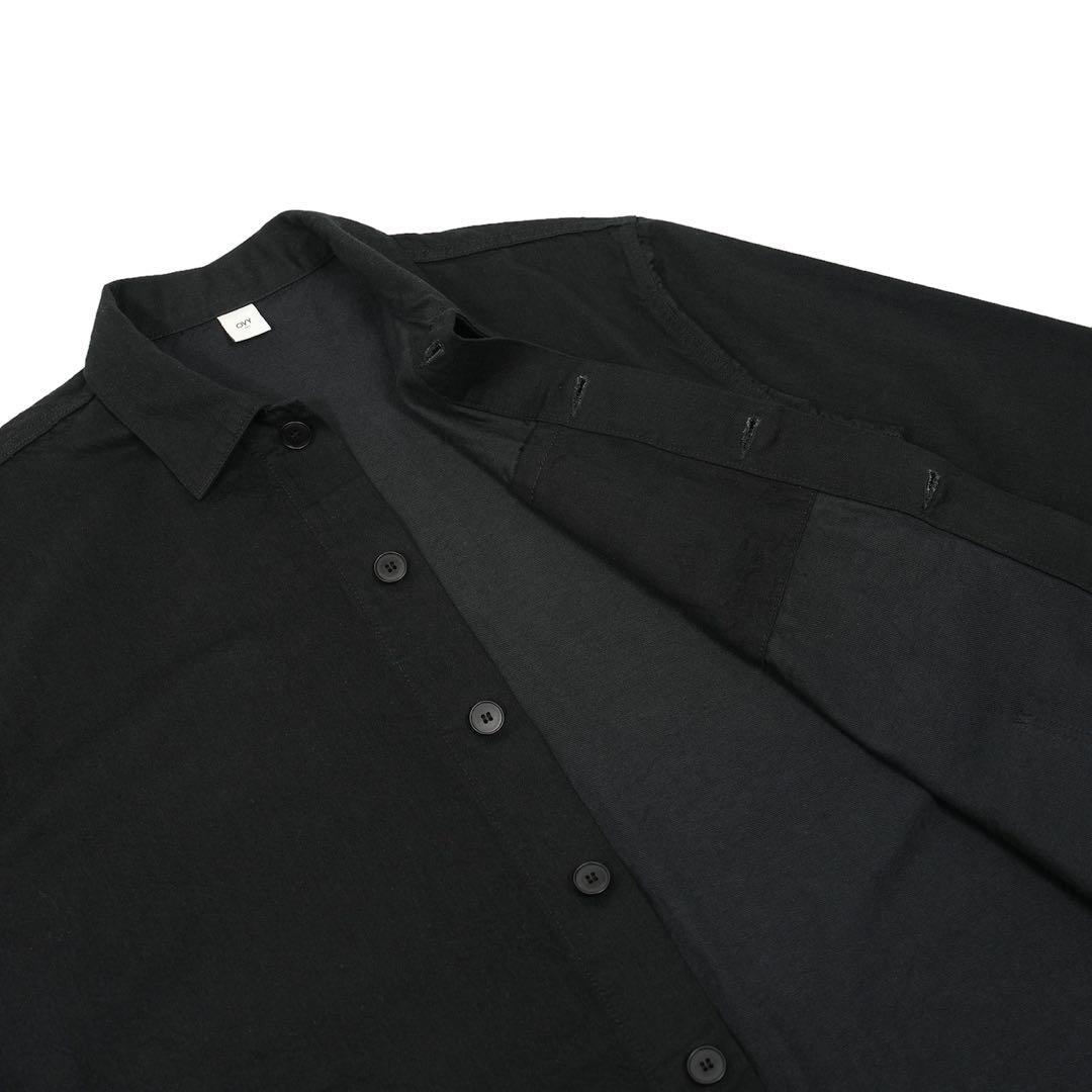 OVY Euro Work Black Denim Jacket Ｌ