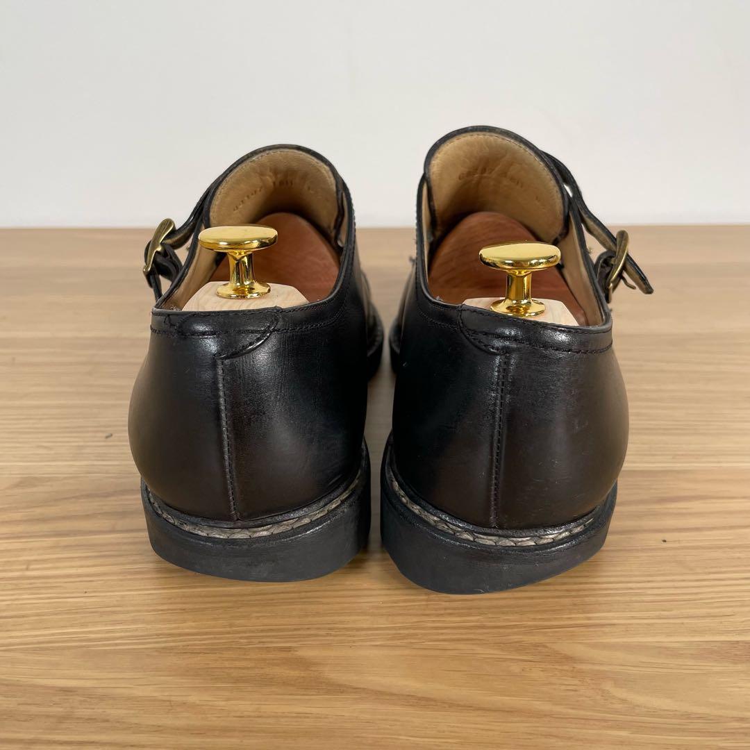 パラブーツ　ウィリアム　ダブルモンク　レザー　シューズ　8.5