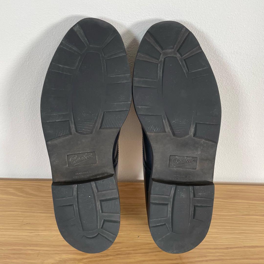 パラブーツ　ウィリアム　ダブルモンク　レザー　シューズ　8.5