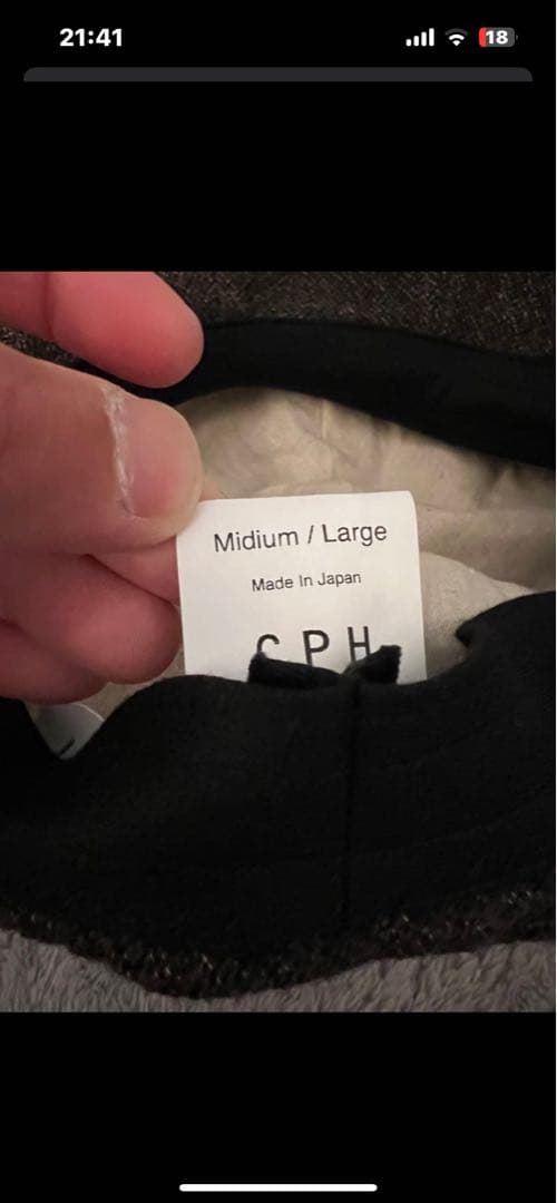 CPH カワシマタカヒロ　ベレー帽　pablo vinci