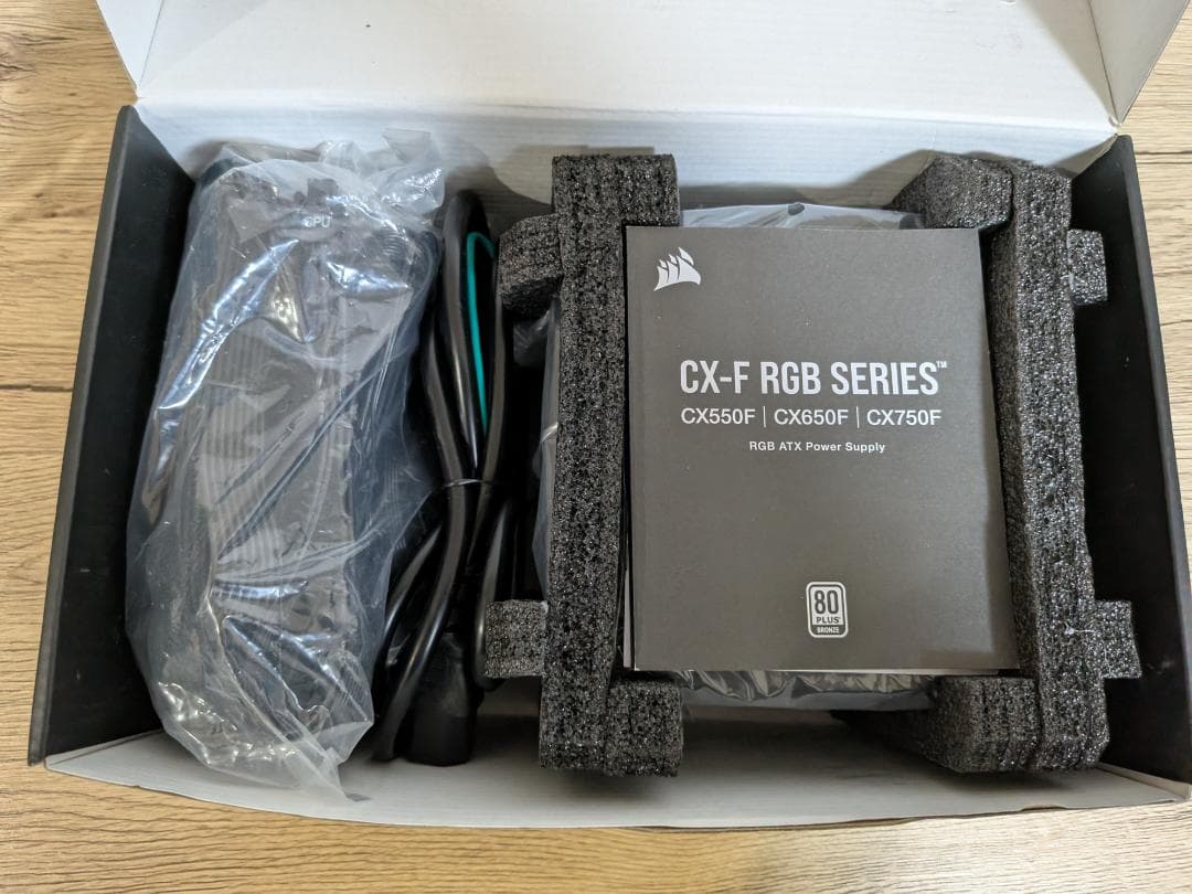CORSAIR CX650F RGB — 650w PSU 中古