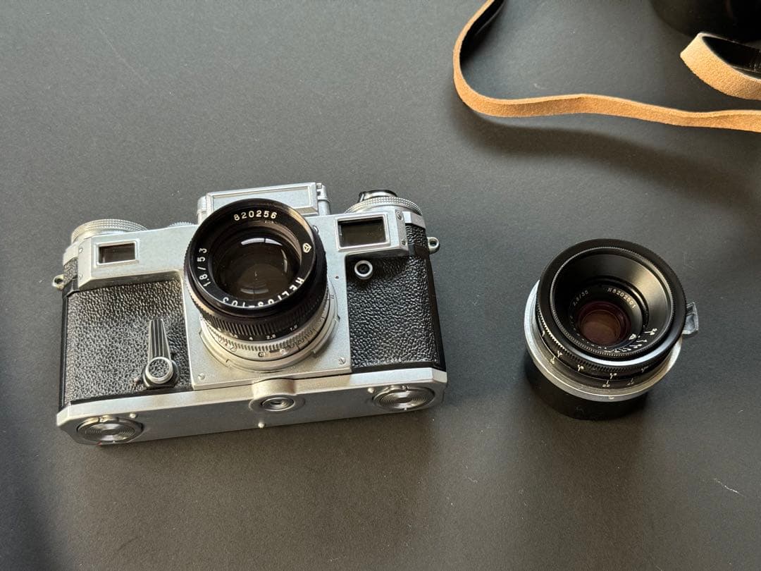 Kiev 4M + レンズ2本　+箱